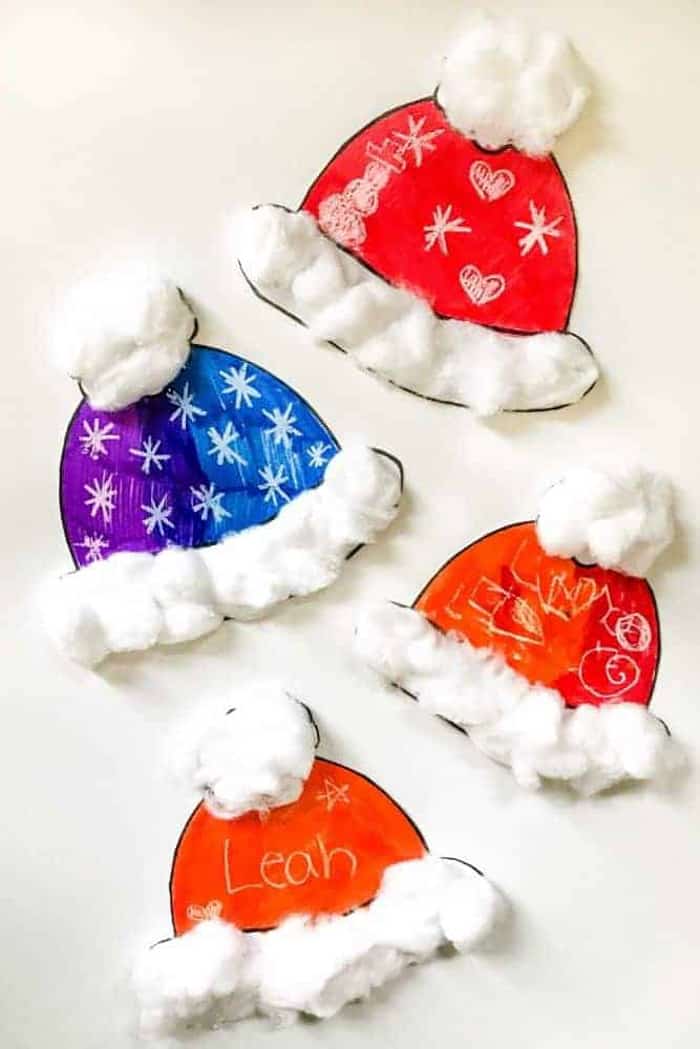 50+ Easy Winter Crafts For Kids Of All Ages - Made with HAPPY